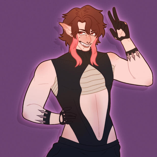 Shaded headshot example